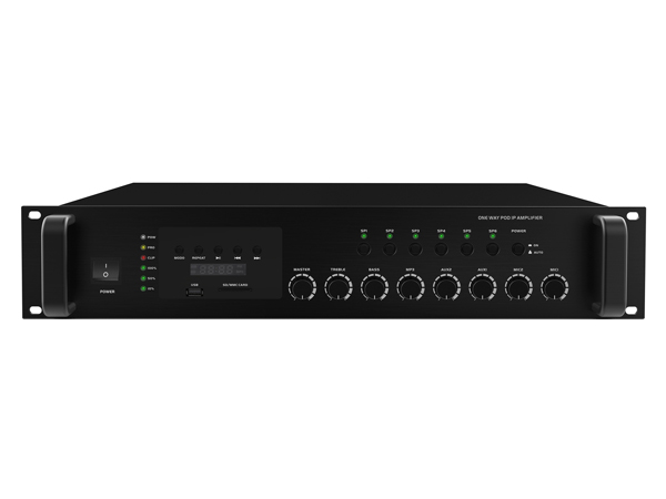 RTS IP-R850B IP網絡廣播帶MP3/分區(qū)單向點播IP功放500W
