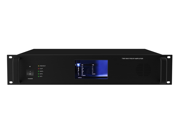 RTS IP-R860C IP網絡廣播雙向點播IP功放60W